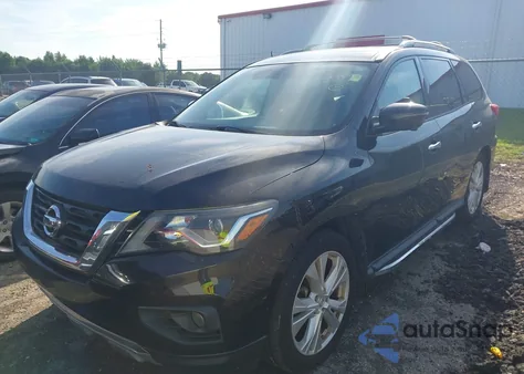 2018 Nissan Pathfinder Sl from USA, damaged, VIN 5N1DR2MM2JC612941